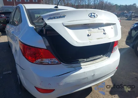 2014 Hyundai Accent Gls z USA, uszkodzony, nr VIN KMHCT4AE4EU690725